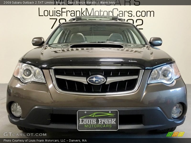 Deep Bronze Metallic / Warm Ivory 2009 Subaru Outback 2.5XT Limited Wagon