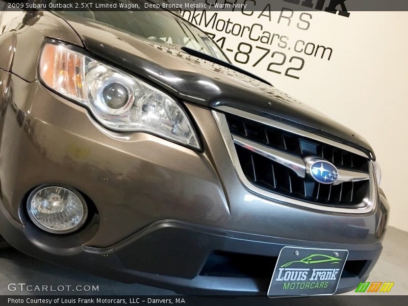 Deep Bronze Metallic / Warm Ivory 2009 Subaru Outback 2.5XT Limited Wagon