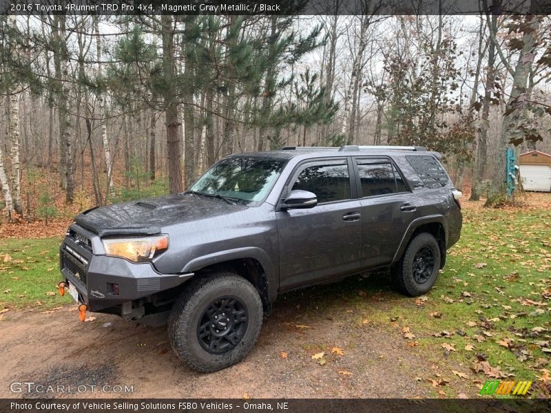 Magnetic Gray Metallic / Black 2016 Toyota 4Runner TRD Pro 4x4