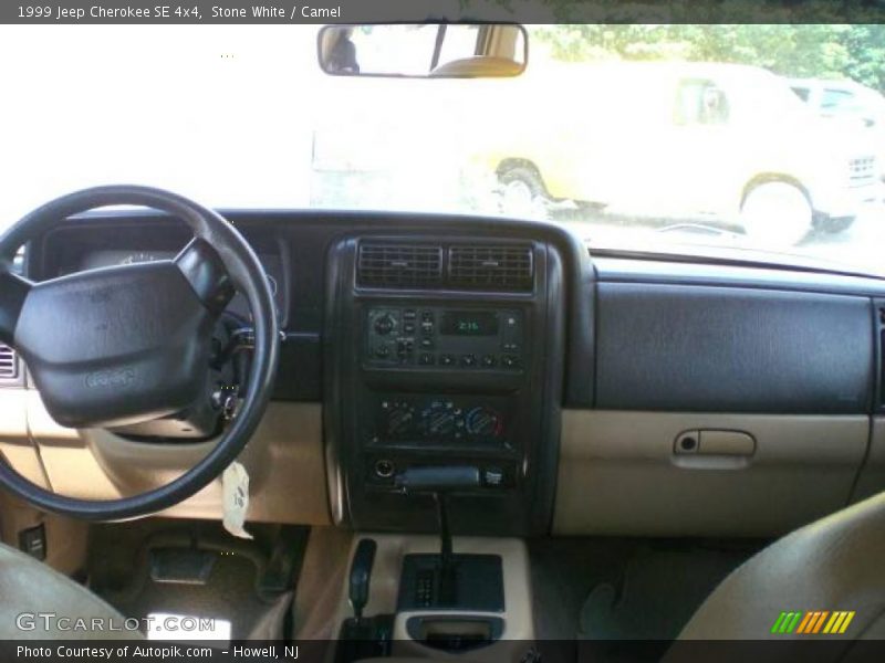 Stone White / Camel 1999 Jeep Cherokee SE 4x4