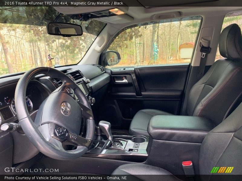 Magnetic Gray Metallic / Black 2016 Toyota 4Runner TRD Pro 4x4