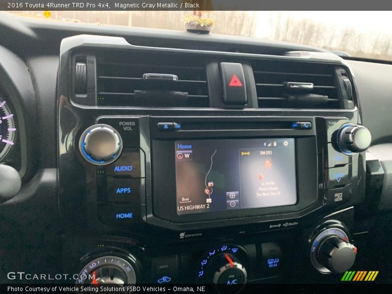 Magnetic Gray Metallic / Black 2016 Toyota 4Runner TRD Pro 4x4