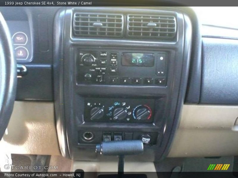 Stone White / Camel 1999 Jeep Cherokee SE 4x4