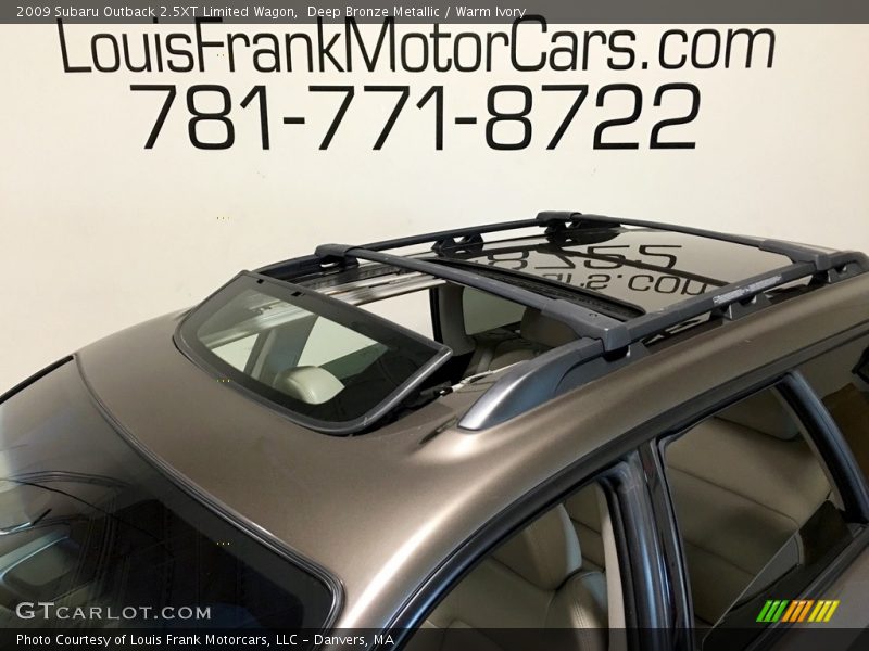Deep Bronze Metallic / Warm Ivory 2009 Subaru Outback 2.5XT Limited Wagon