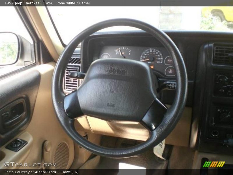 Stone White / Camel 1999 Jeep Cherokee SE 4x4