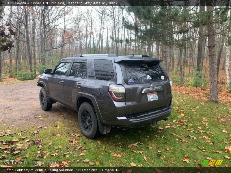 Magnetic Gray Metallic / Black 2016 Toyota 4Runner TRD Pro 4x4