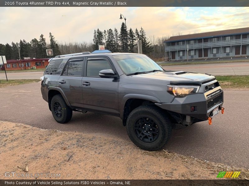 Magnetic Gray Metallic / Black 2016 Toyota 4Runner TRD Pro 4x4