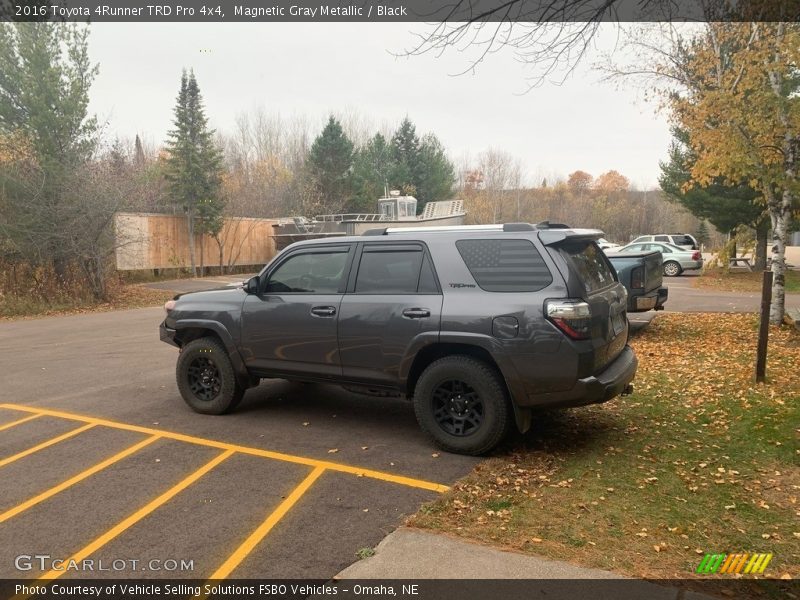Magnetic Gray Metallic / Black 2016 Toyota 4Runner TRD Pro 4x4