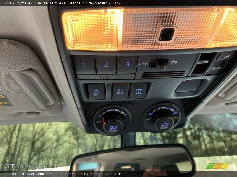 Magnetic Gray Metallic / Black 2016 Toyota 4Runner TRD Pro 4x4