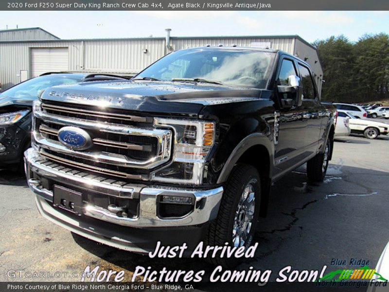 Agate Black / Kingsville Antique/Java 2020 Ford F250 Super Duty King Ranch Crew Cab 4x4