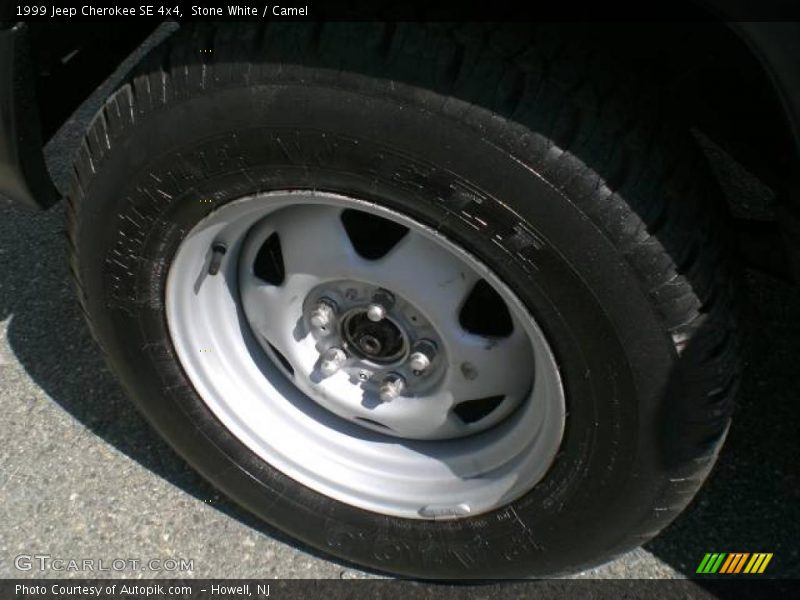 Stone White / Camel 1999 Jeep Cherokee SE 4x4