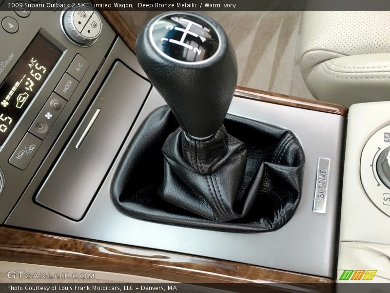  2009 Outback 2.5XT Limited Wagon 5 Speed Manual Shifter
