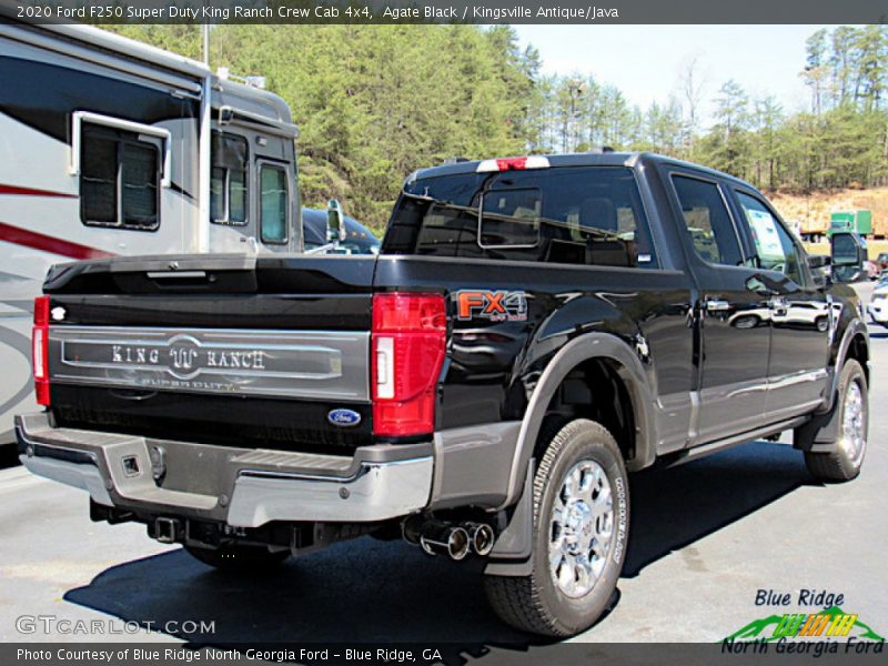 Agate Black / Kingsville Antique/Java 2020 Ford F250 Super Duty King Ranch Crew Cab 4x4
