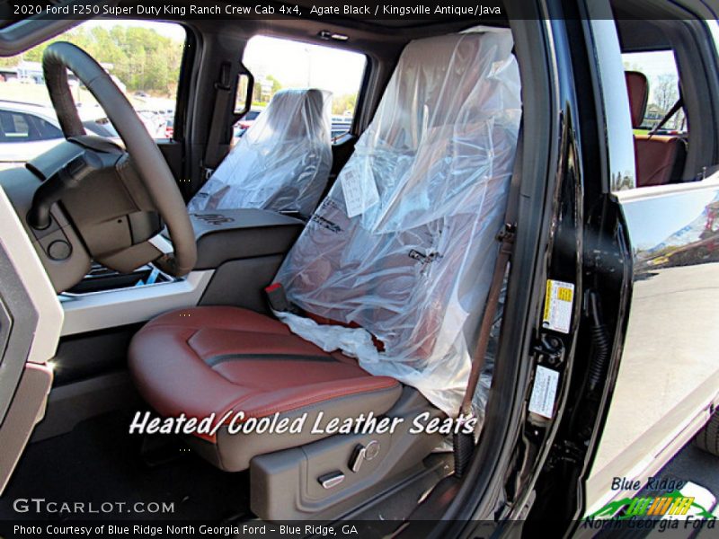 Agate Black / Kingsville Antique/Java 2020 Ford F250 Super Duty King Ranch Crew Cab 4x4