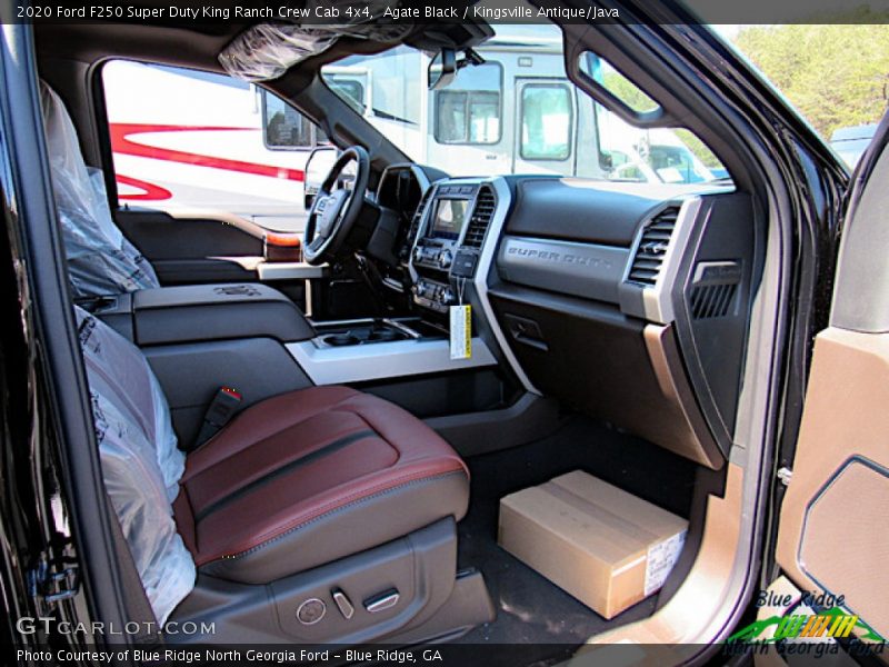 Agate Black / Kingsville Antique/Java 2020 Ford F250 Super Duty King Ranch Crew Cab 4x4