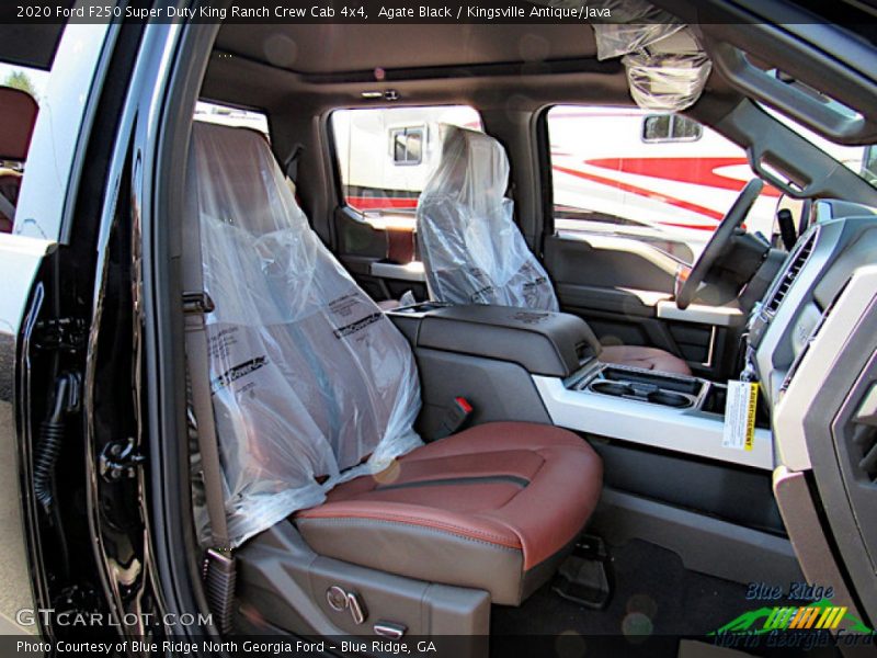 Agate Black / Kingsville Antique/Java 2020 Ford F250 Super Duty King Ranch Crew Cab 4x4