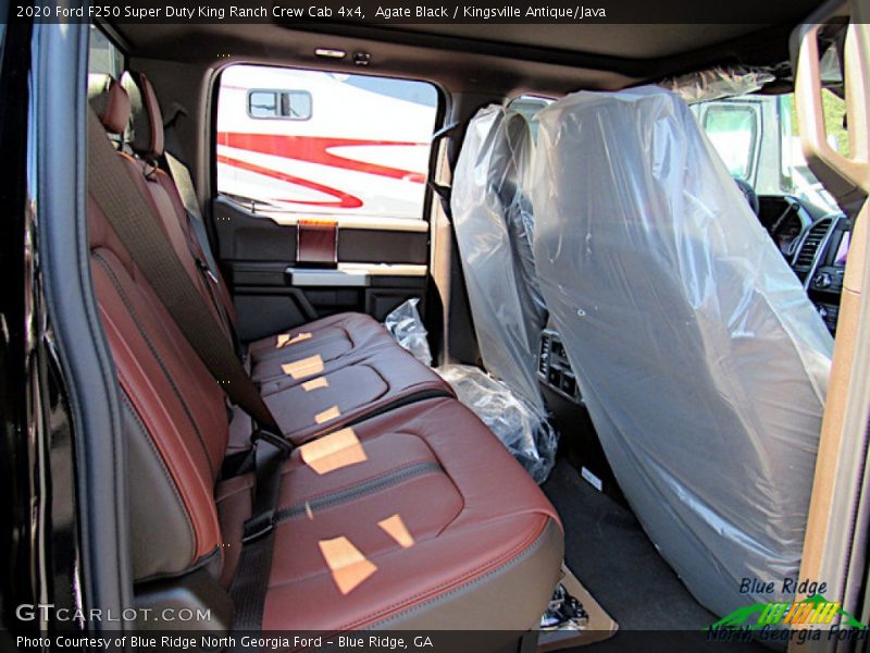 Agate Black / Kingsville Antique/Java 2020 Ford F250 Super Duty King Ranch Crew Cab 4x4