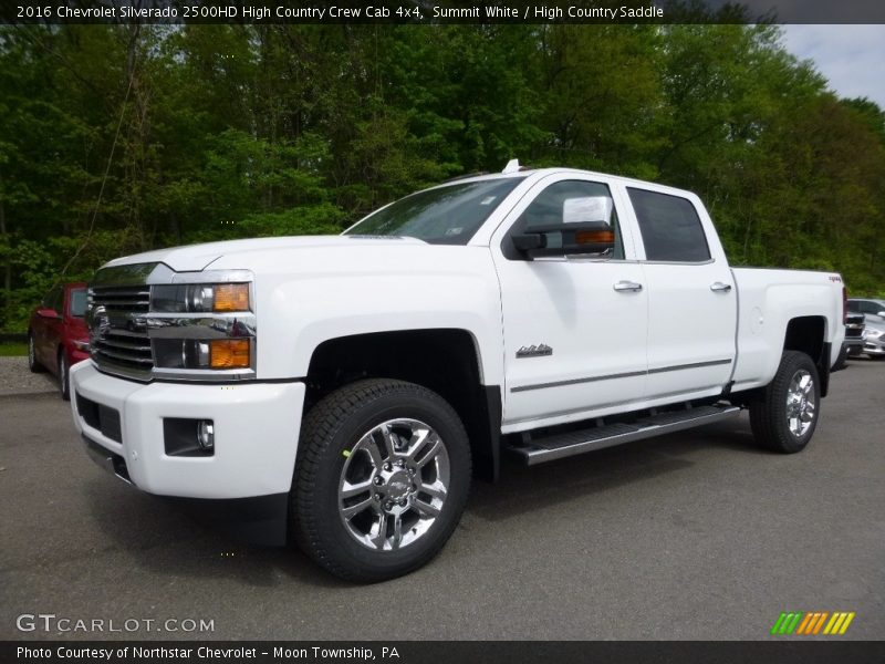 Front 3/4 View of 2016 Silverado 2500HD High Country Crew Cab 4x4