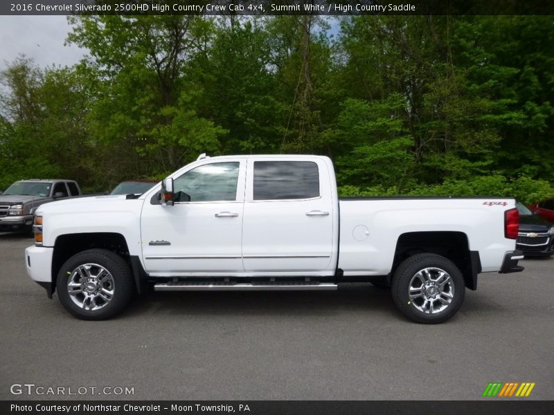  2016 Silverado 2500HD High Country Crew Cab 4x4 Summit White
