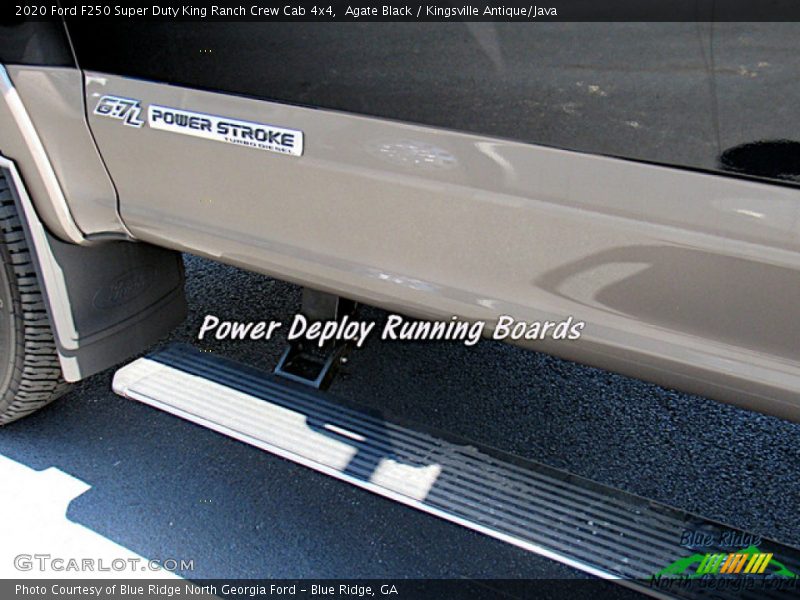 Agate Black / Kingsville Antique/Java 2020 Ford F250 Super Duty King Ranch Crew Cab 4x4