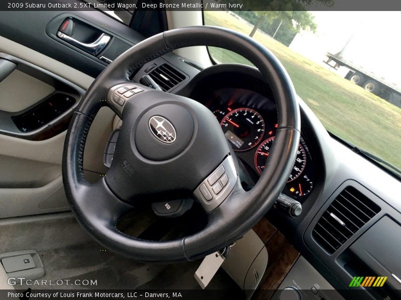  2009 Outback 2.5XT Limited Wagon Steering Wheel