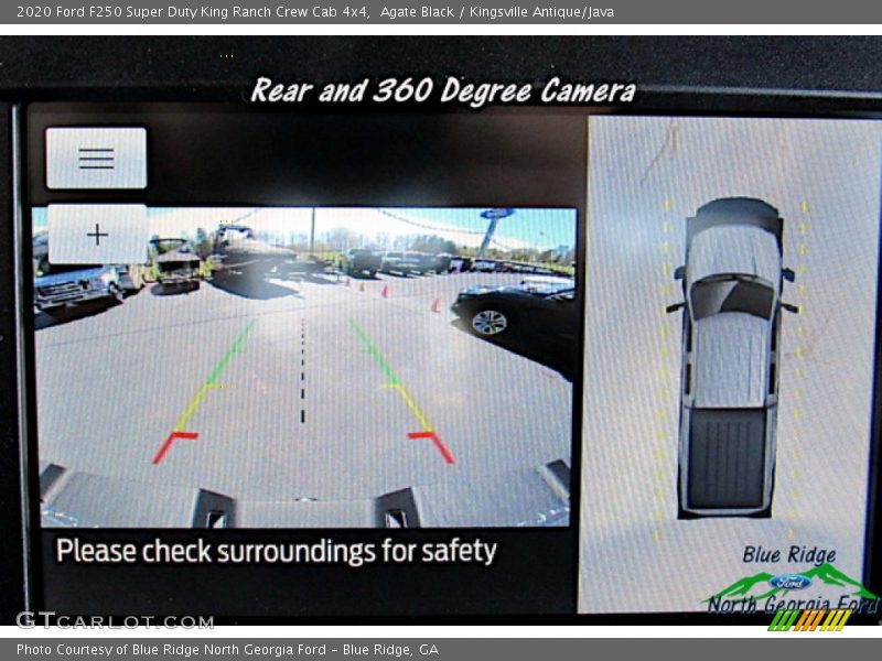 Agate Black / Kingsville Antique/Java 2020 Ford F250 Super Duty King Ranch Crew Cab 4x4
