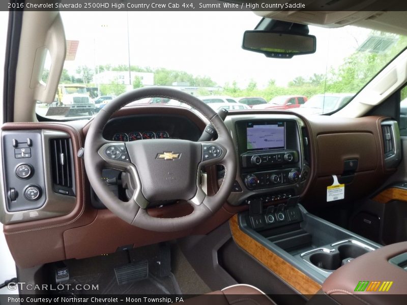 High Country Saddle Interior - 2016 Silverado 2500HD High Country Crew Cab 4x4 