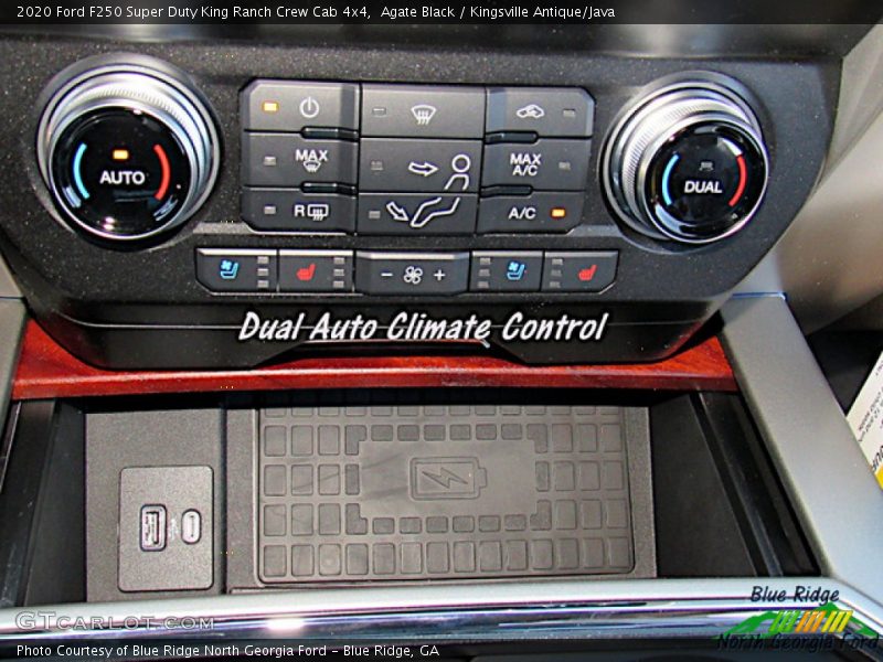 Agate Black / Kingsville Antique/Java 2020 Ford F250 Super Duty King Ranch Crew Cab 4x4