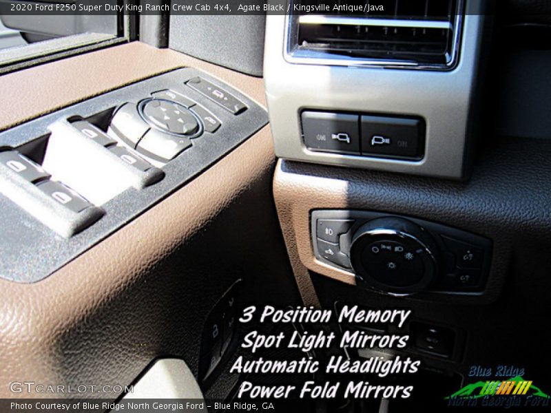 Agate Black / Kingsville Antique/Java 2020 Ford F250 Super Duty King Ranch Crew Cab 4x4