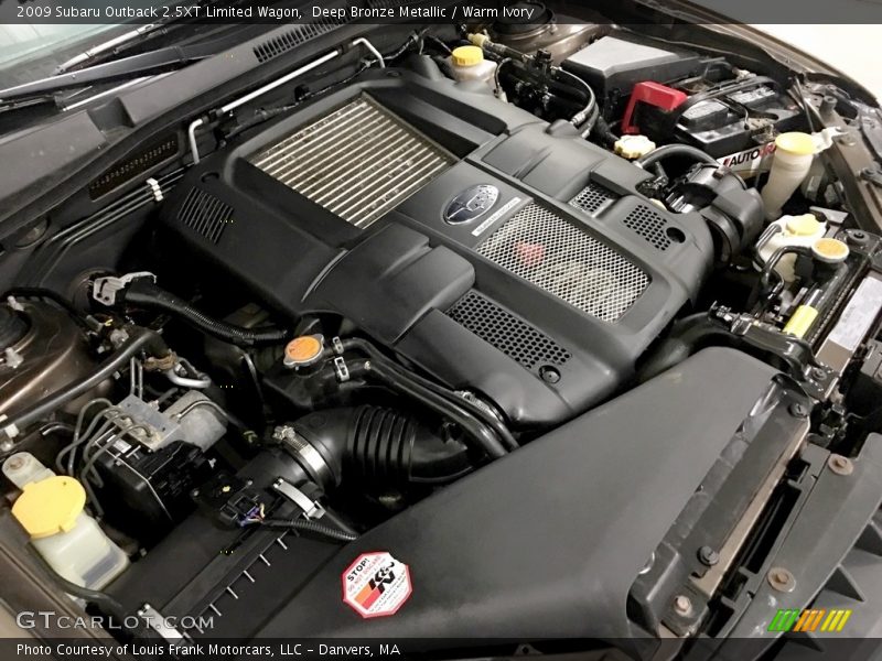  2009 Outback 2.5XT Limited Wagon Engine - 2.5 Liter Turbocharged DOHC 16-Valve VVT Flat 4 Cylinder
