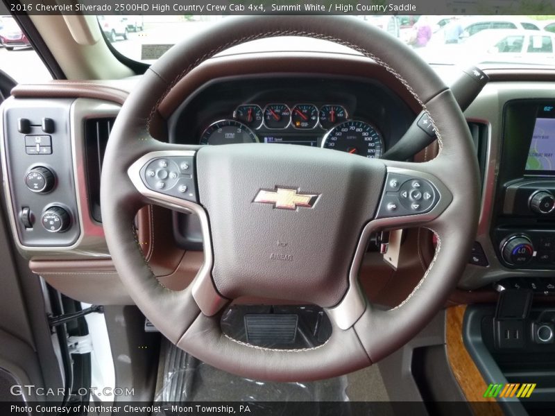  2016 Silverado 2500HD High Country Crew Cab 4x4 Steering Wheel