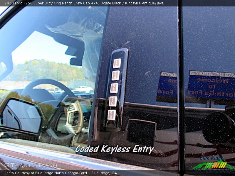 Agate Black / Kingsville Antique/Java 2020 Ford F250 Super Duty King Ranch Crew Cab 4x4