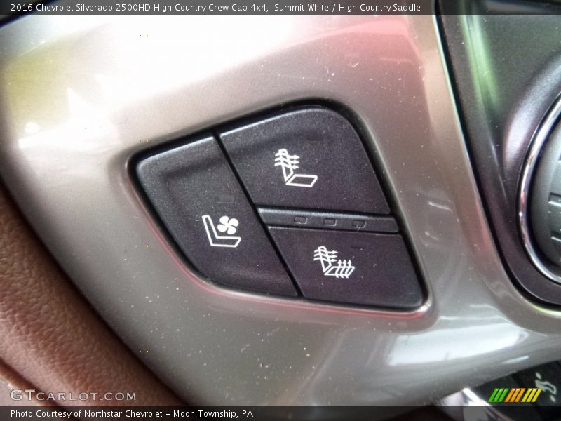 Controls of 2016 Silverado 2500HD High Country Crew Cab 4x4