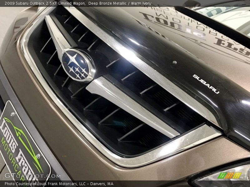 Deep Bronze Metallic / Warm Ivory 2009 Subaru Outback 2.5XT Limited Wagon