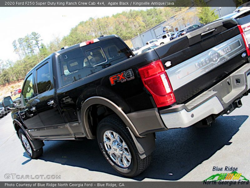 Agate Black / Kingsville Antique/Java 2020 Ford F250 Super Duty King Ranch Crew Cab 4x4