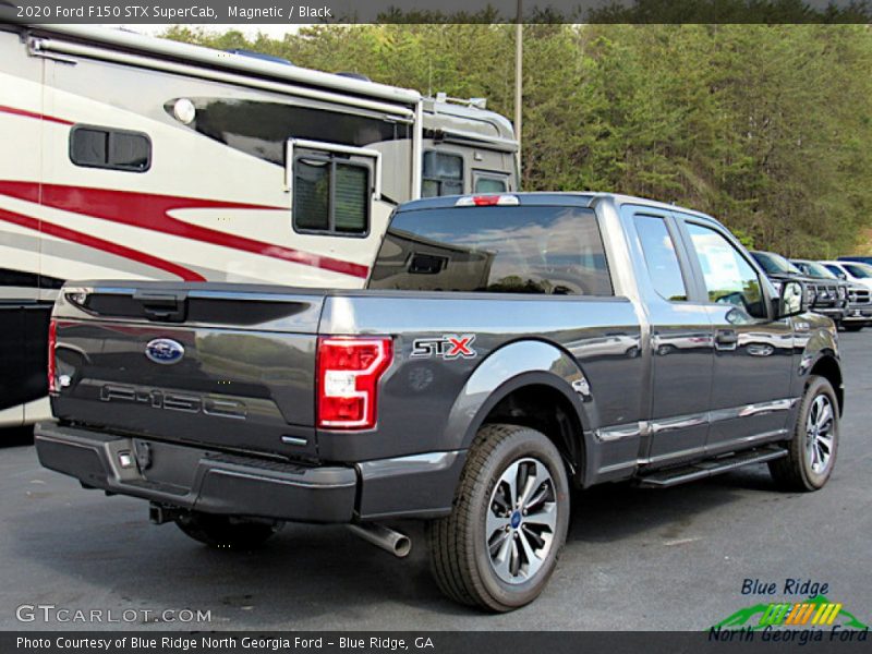 Magnetic / Black 2020 Ford F150 STX SuperCab
