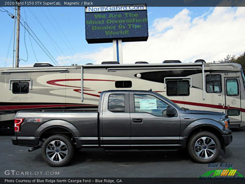 Magnetic / Black 2020 Ford F150 STX SuperCab