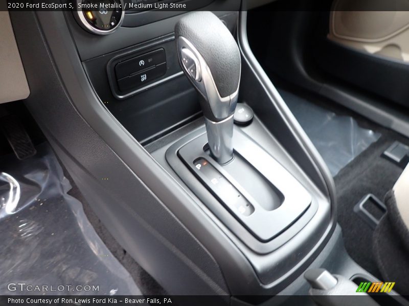Smoke Metallic / Medium Light Stone 2020 Ford EcoSport S