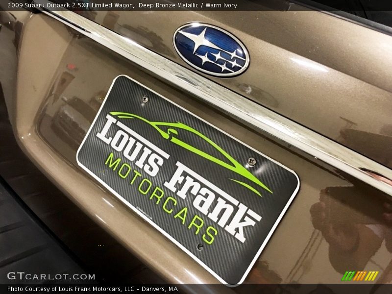 Deep Bronze Metallic / Warm Ivory 2009 Subaru Outback 2.5XT Limited Wagon