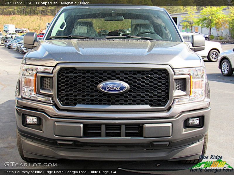 Magnetic / Black 2020 Ford F150 STX SuperCab
