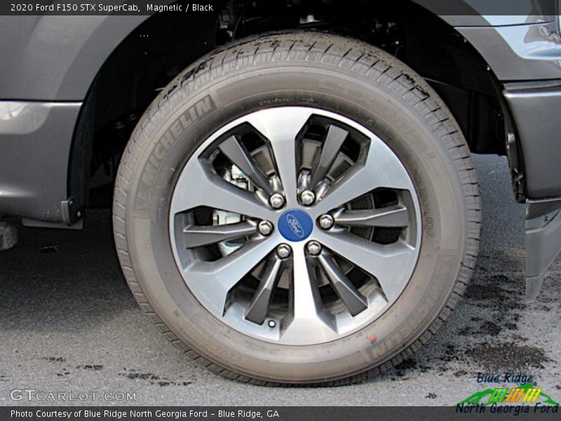 Magnetic / Black 2020 Ford F150 STX SuperCab