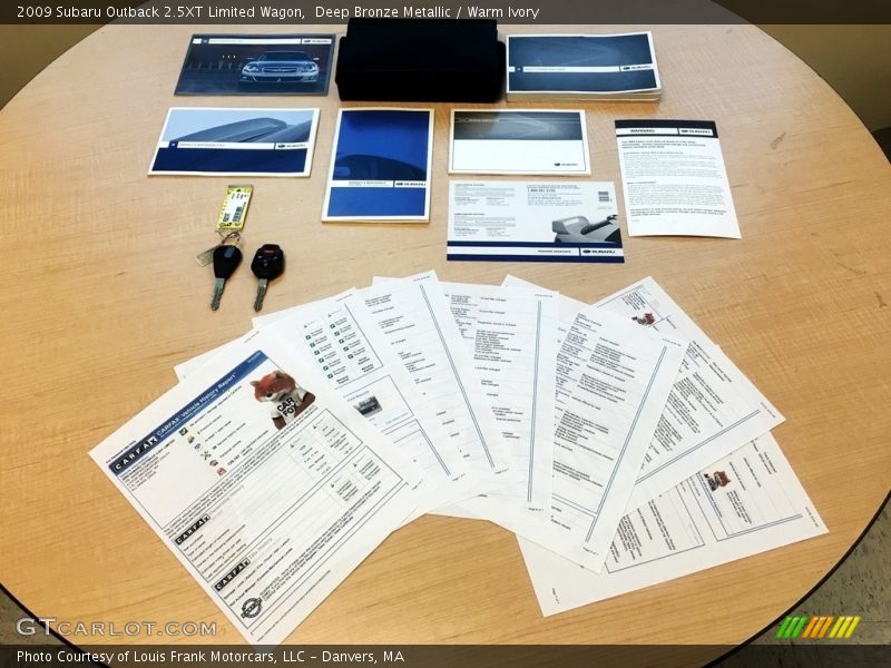 Books/Manuals of 2009 Outback 2.5XT Limited Wagon