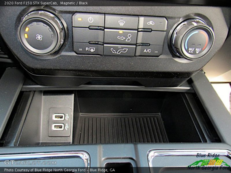 Magnetic / Black 2020 Ford F150 STX SuperCab