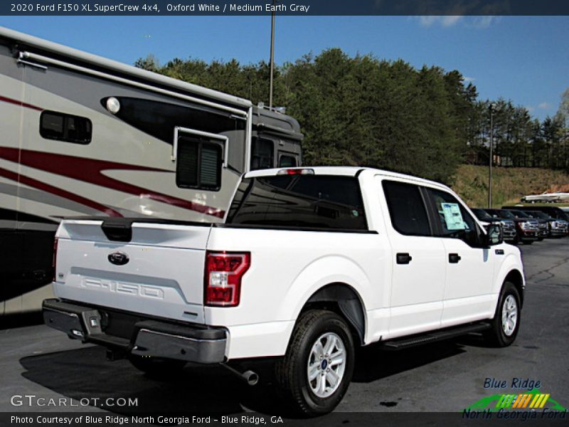 Oxford White / Medium Earth Gray 2020 Ford F150 XL SuperCrew 4x4