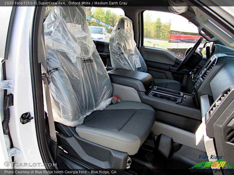 Oxford White / Medium Earth Gray 2020 Ford F150 XL SuperCrew 4x4