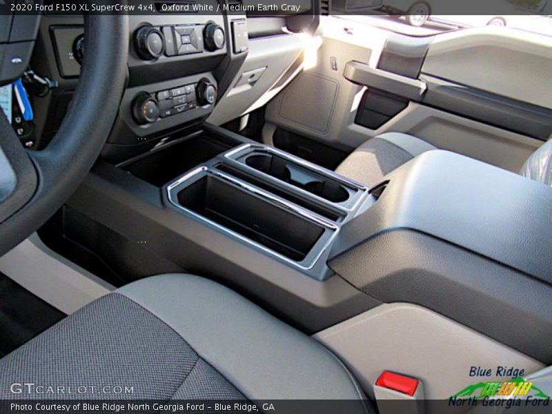 Oxford White / Medium Earth Gray 2020 Ford F150 XL SuperCrew 4x4