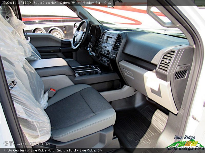 Oxford White / Medium Earth Gray 2020 Ford F150 XL SuperCrew 4x4