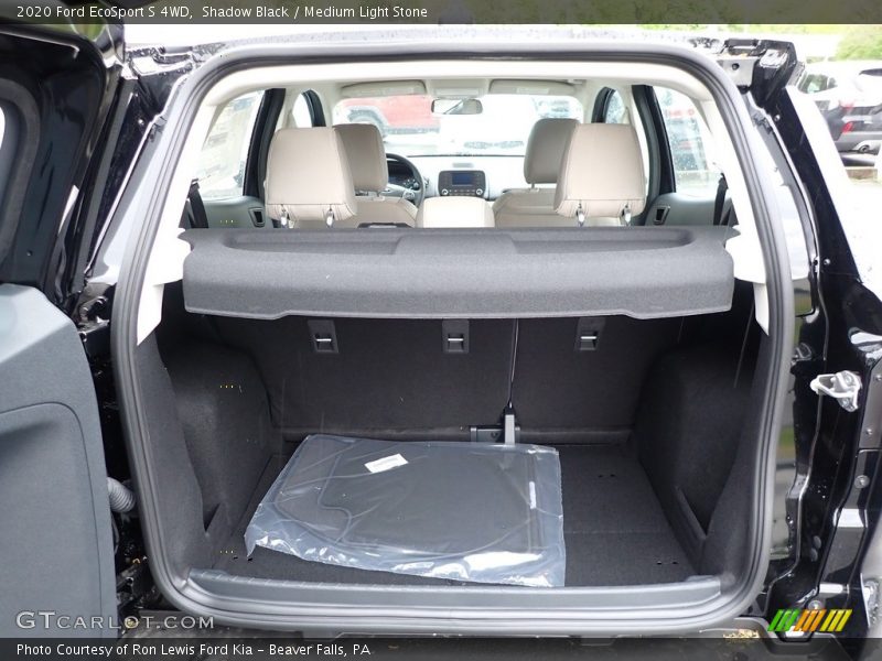 Shadow Black / Medium Light Stone 2020 Ford EcoSport S 4WD