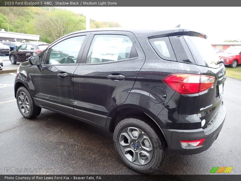 Shadow Black / Medium Light Stone 2020 Ford EcoSport S 4WD