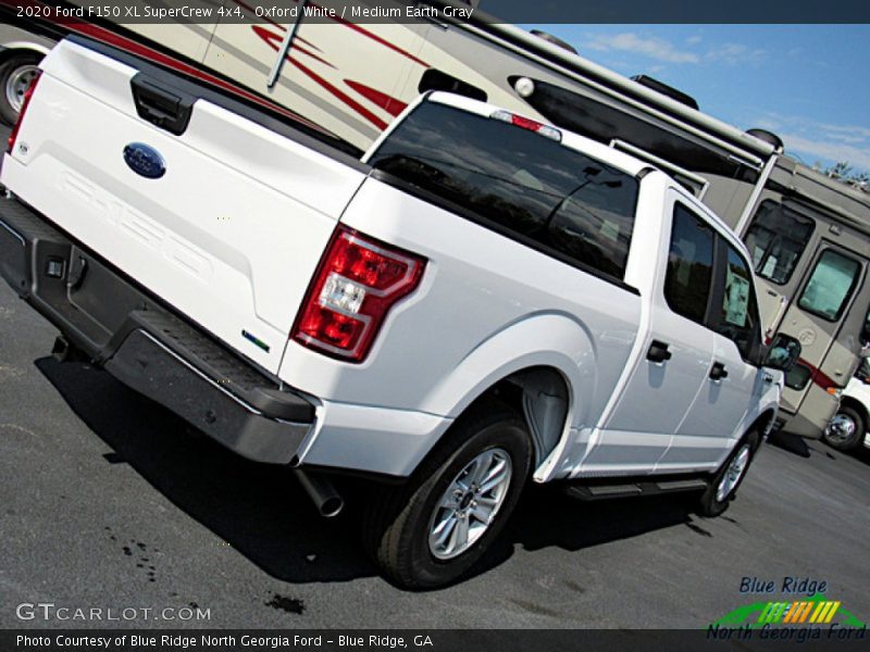 Oxford White / Medium Earth Gray 2020 Ford F150 XL SuperCrew 4x4